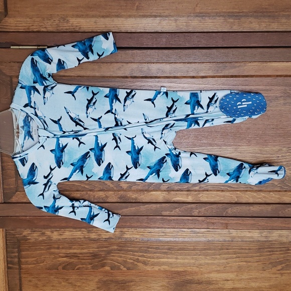 Posh Peanut Other - Posh Peanut Bamboo Footed Zippered One Piece